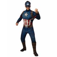 Bild på Captain America Dräkt Deluxe (Standard)
