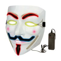 Bild på EL Wire V For Vendetta LED Mask - Flerfärgad