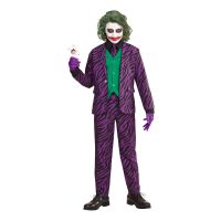 Bild på Evil Joker Barn Maskeraddräkt - Large