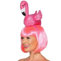 Bild på Fluffigt Flamingo Diadem