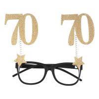 Bild på Glasögon med Siffra Guld - 70