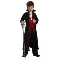 Bild på Gotisk Vampyr Barn Maskeraddräkt (Small)