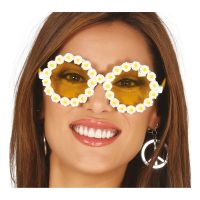 Bild på Hippieglasögon med Blommor - One size
