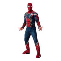 Bild på Iron Spiderman Deluxe Maskeraddräkt - X-Large