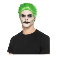 Bild på Joker Peruk Grön - One size