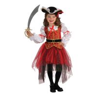 Bild på Piratprinsessa Barn Maskeraddräkt - Large