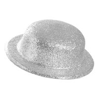 Bild på Plommonstop Glitter Silver Hatt - One size