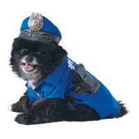 Bild på Polis Hund Maskeraddräkt - Large