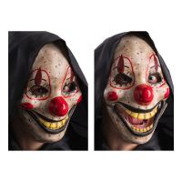 Bild på Skräckclown Mask med Rörlig Käke - One size