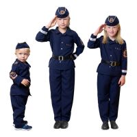 Bild på Svensk Polis Barn Maskeraddräkt - Medium