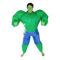 Bild på Uppblåsbar Hulken Maskeraddräkt - One size