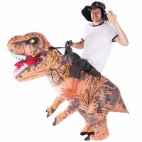 Bild på Uppblåsbar Ridande Dinosauriedräkt Deluxe