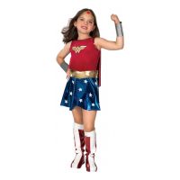 Bild på Wonder Woman Barn Maskeraddräkt - Medium