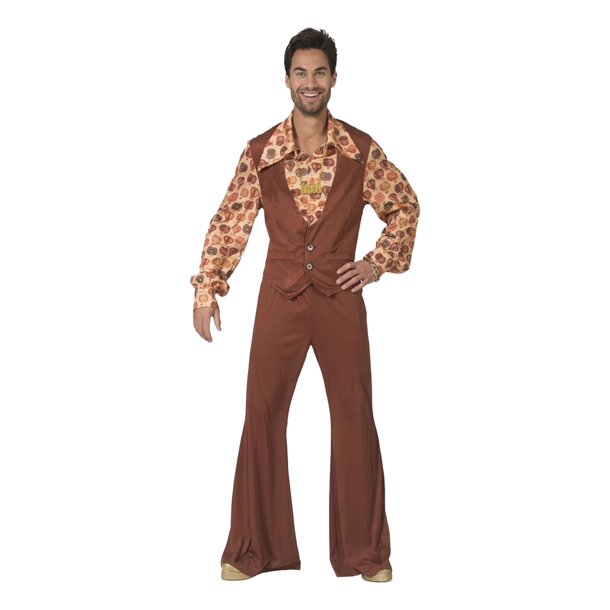 Bild föreställande produkten 70-tals Dress Fruity Herr Maskeraddräkt – Medium