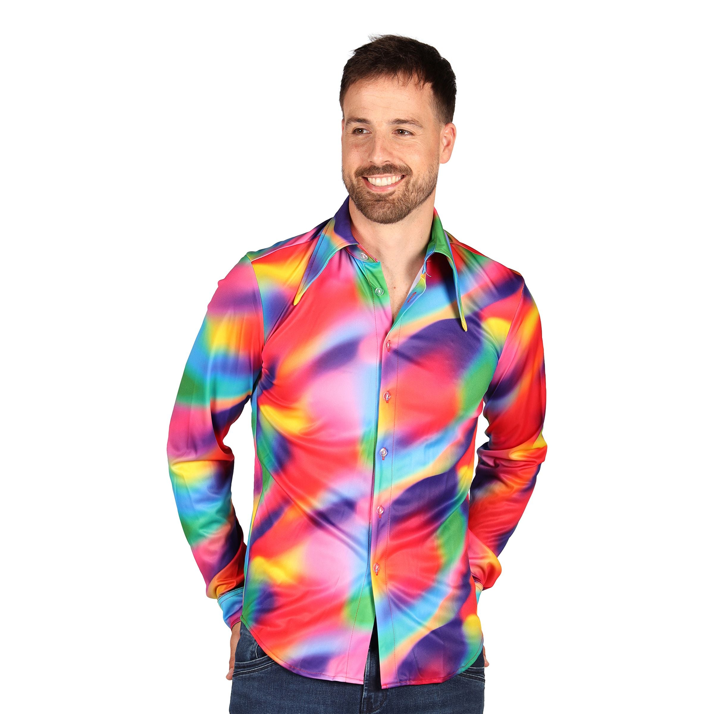 Bild föreställande produkten 70-tals Skjorta Neon Bomb – Large
