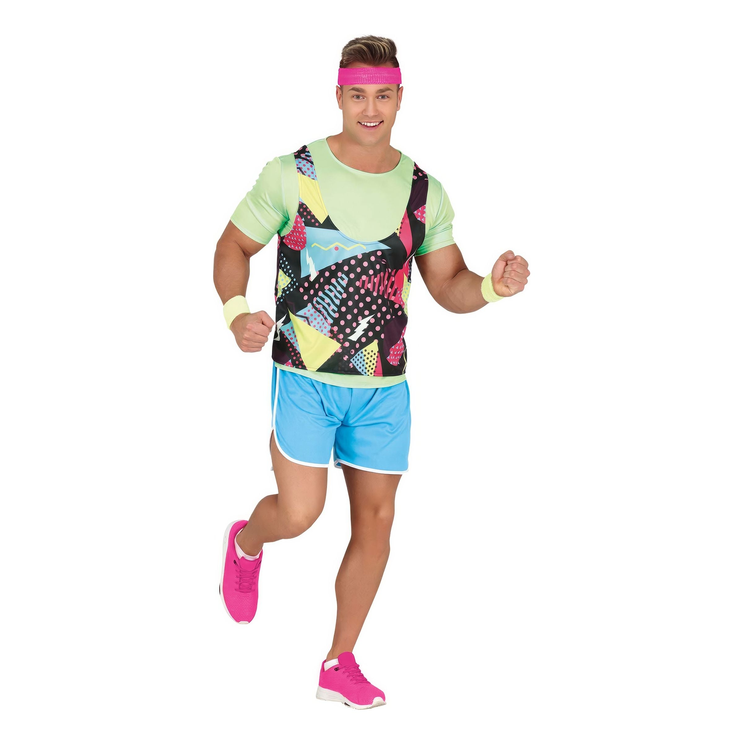 Bild föreställande produkten 80-tals Joggare Herr Maskeraddräkt – Medium