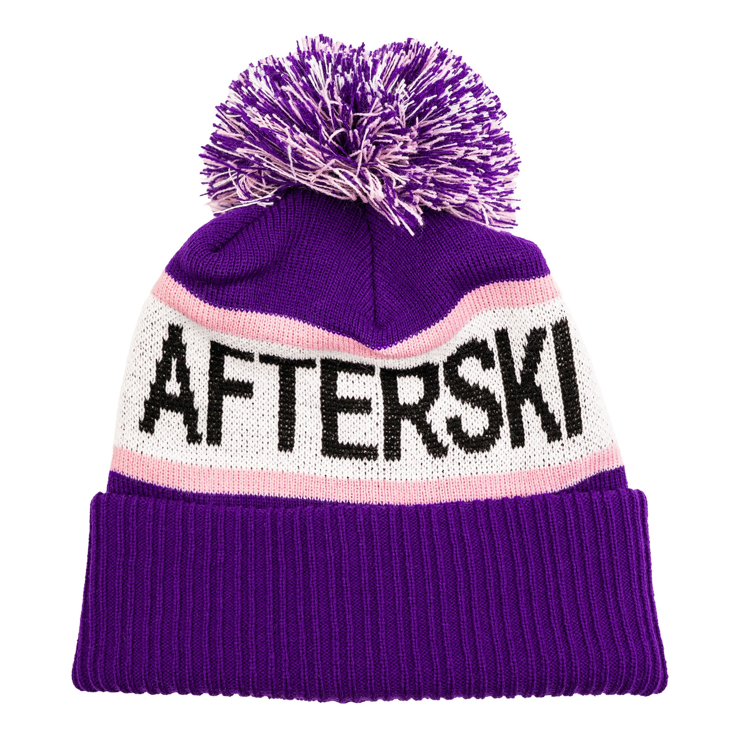Bild föreställande produkten Afterski Mössa Lila – One size