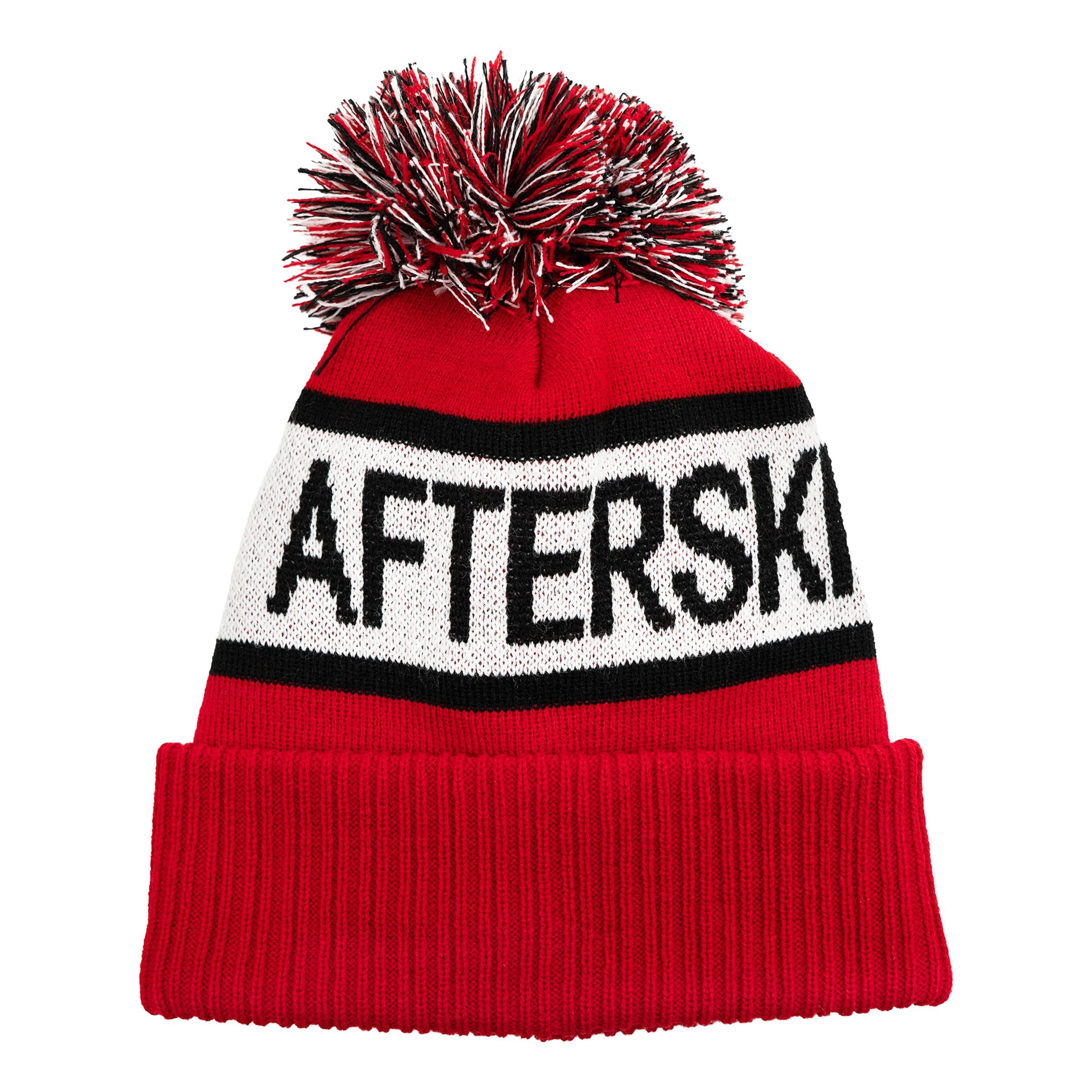 Bild föreställande produkten Afterski Mössa Röd – One size