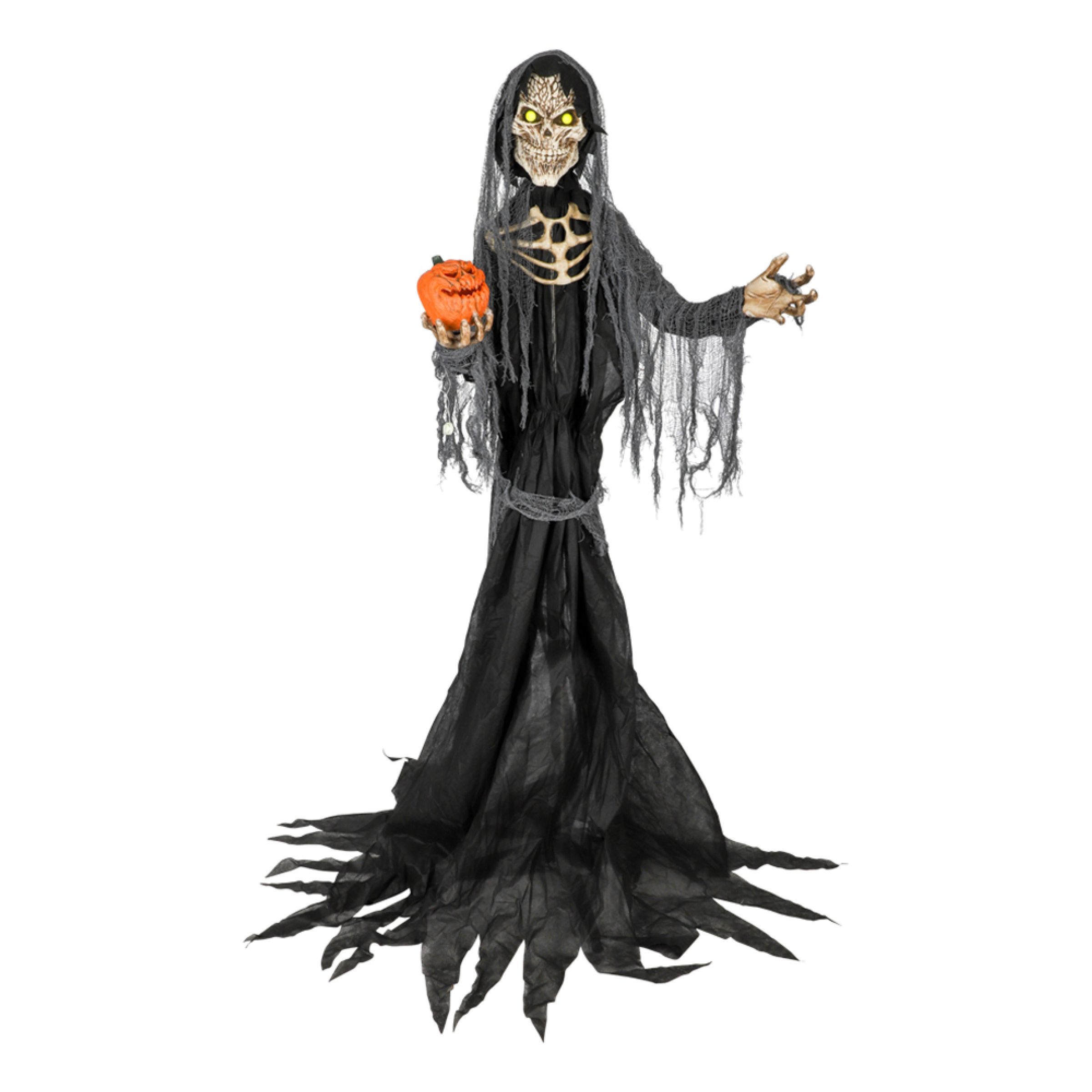 Bild föreställande produkten Animerat Skelett med Rörligt Huvud Prop