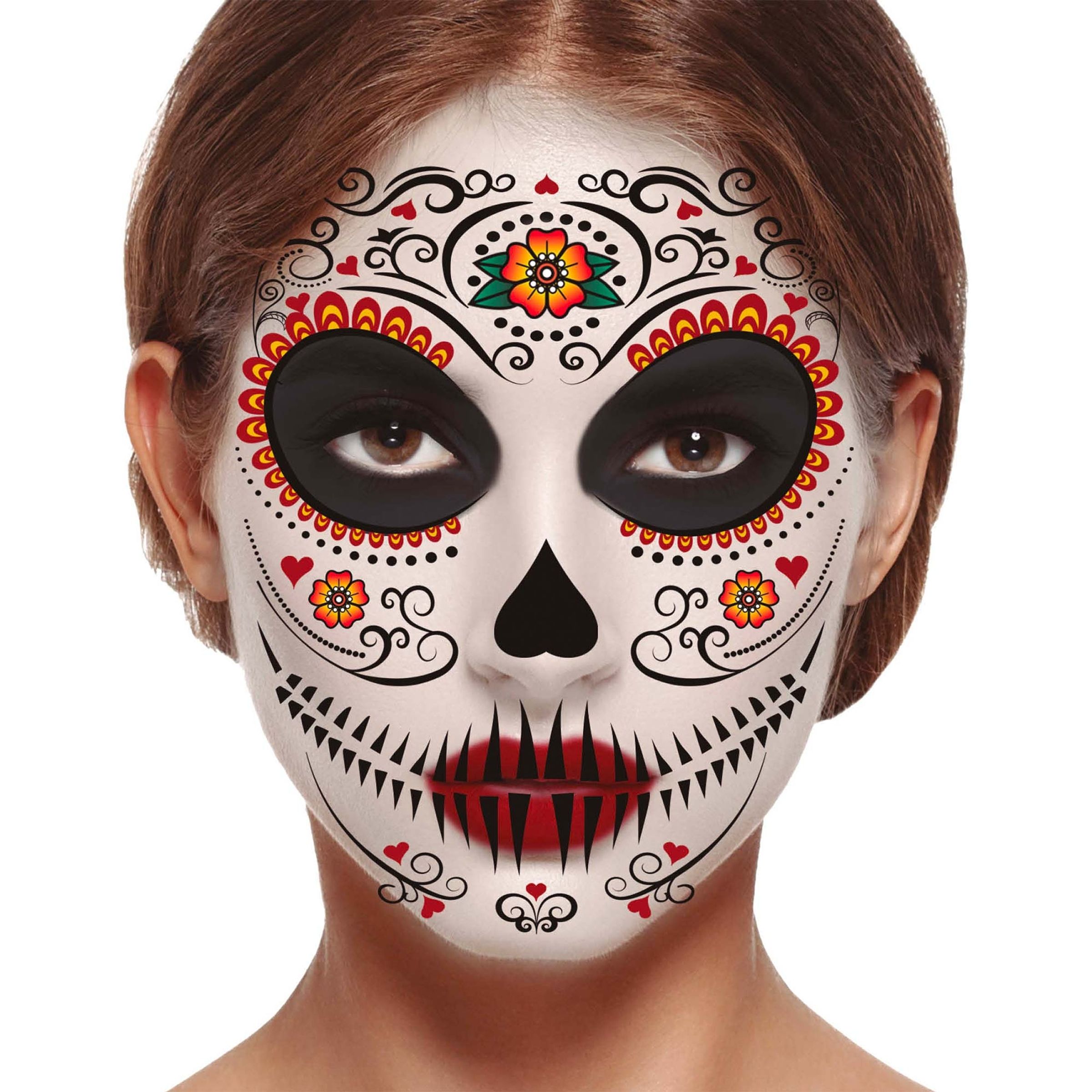 Bild föreställande produkten Ansiktstatueringar Day of the Dead