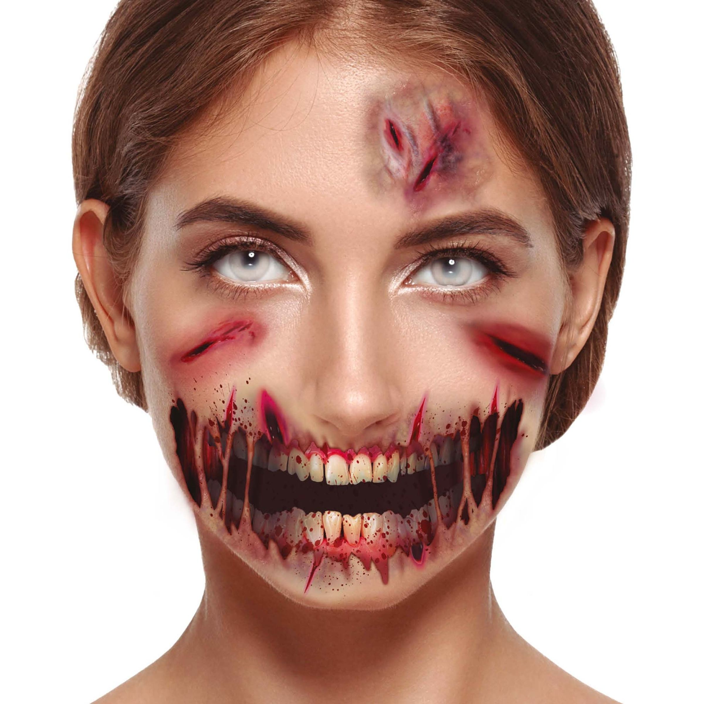 Bild föreställande produkten Ansiktstatueringar Zombie