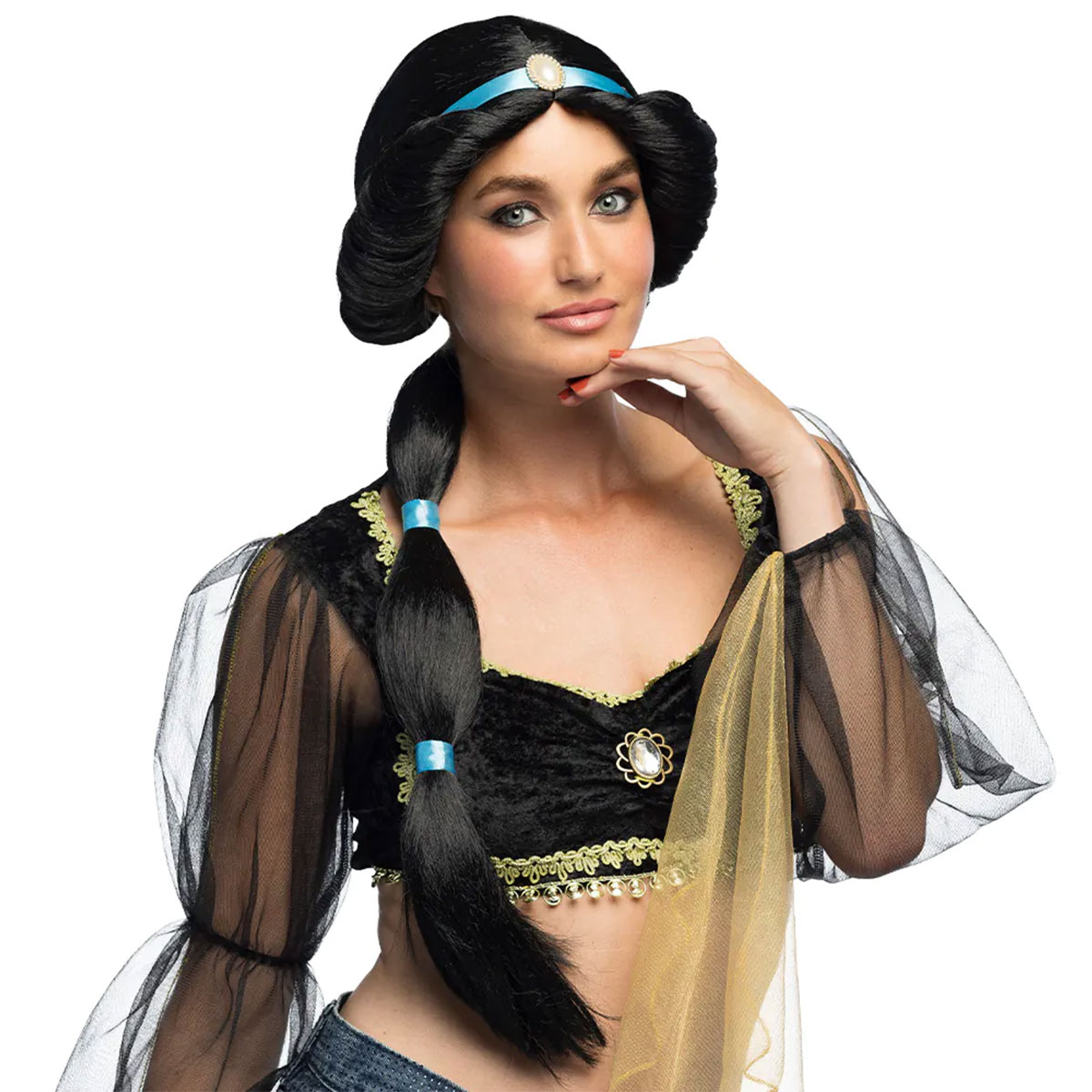 Bild föreställande produkten Arabisk Prinsessa Peruk