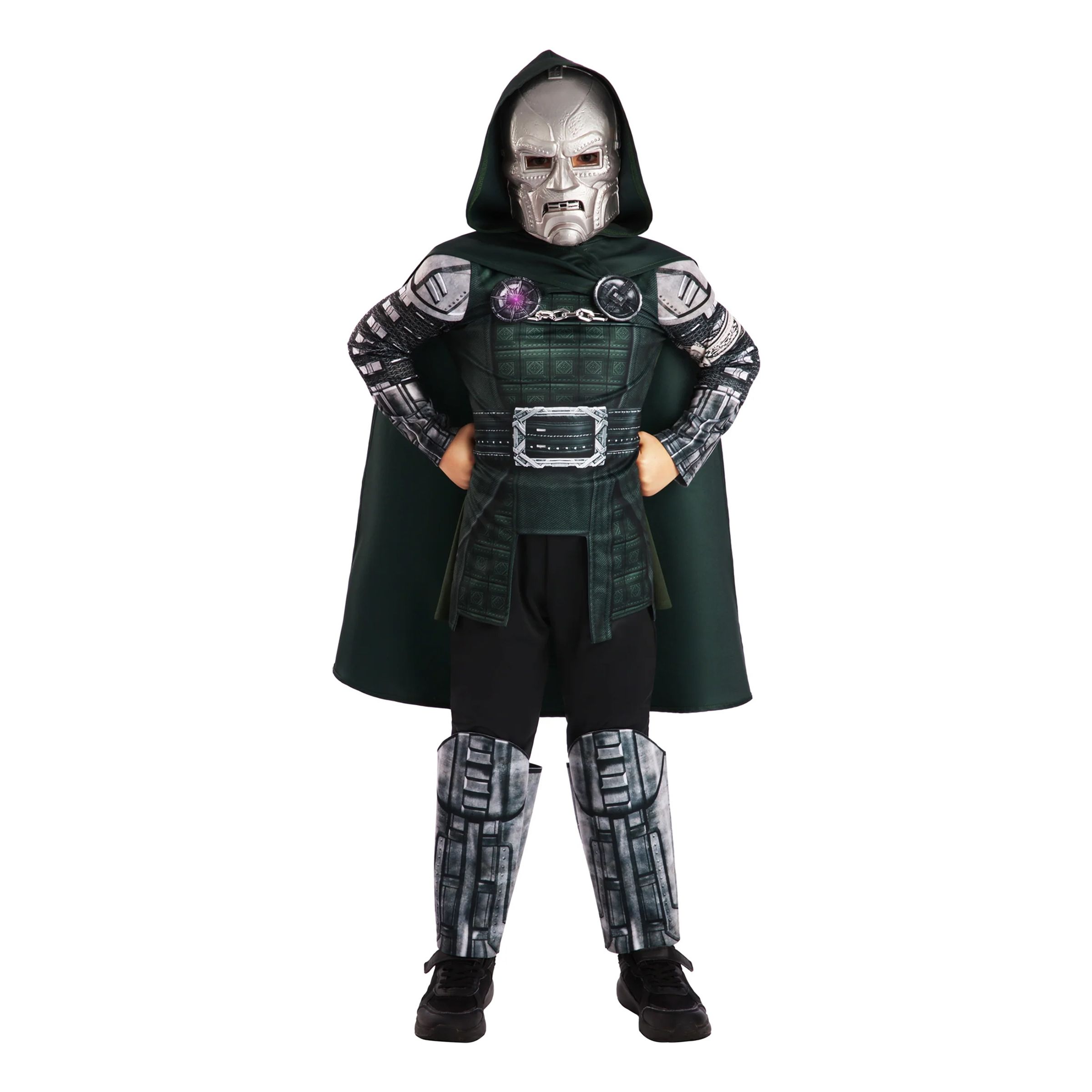 Bild föreställande produkten Avengers&trade; Doomsday Dr Doom Barn Deluxe Maskeraddräkt – Large