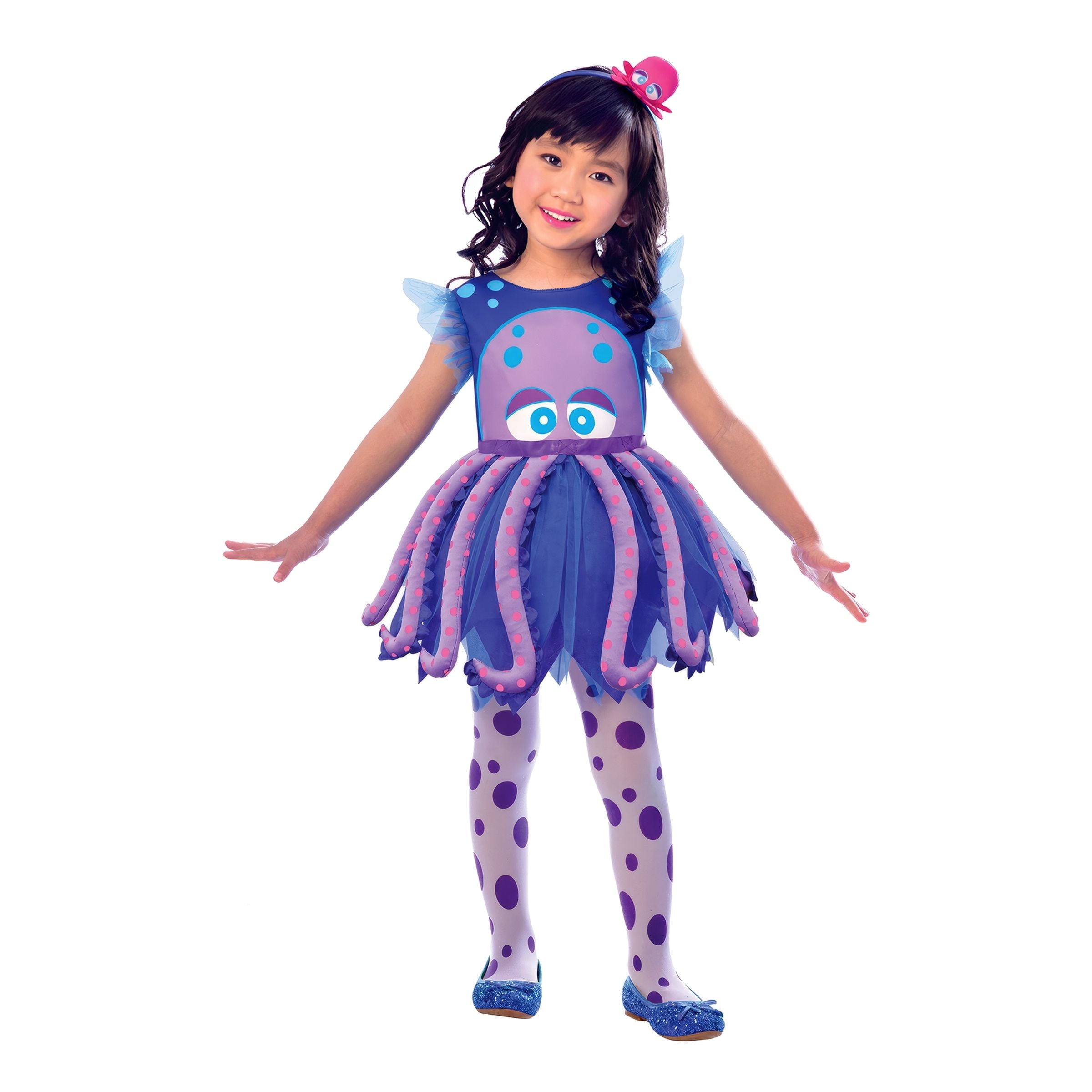 Bild föreställande produkten Bläckfisk Barn Maskeraddräkt – X-Small