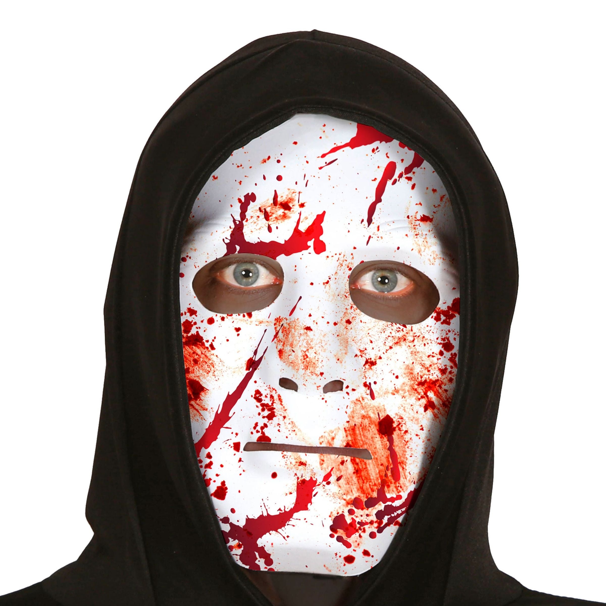 Bild föreställande produkten Blodig Mask Vit – One size