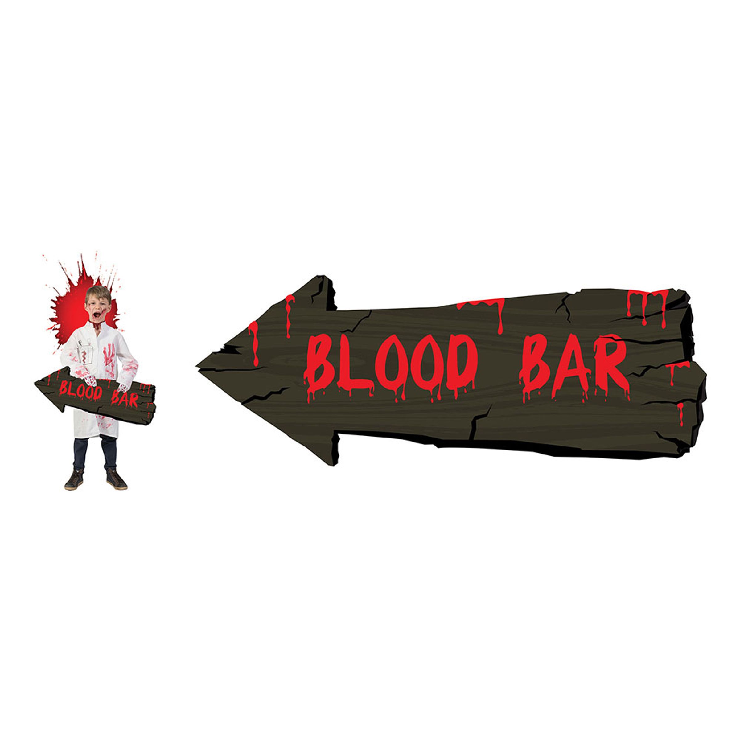 Bild föreställande produkten Blood Bar Väggskylt