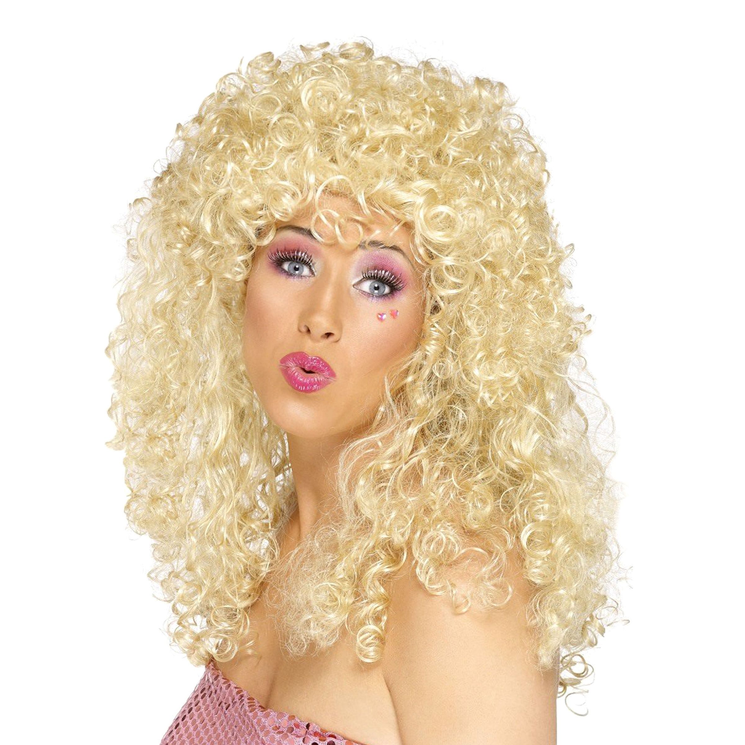 Bild föreställande produkten Boogie Babe Blond Peruk – One size