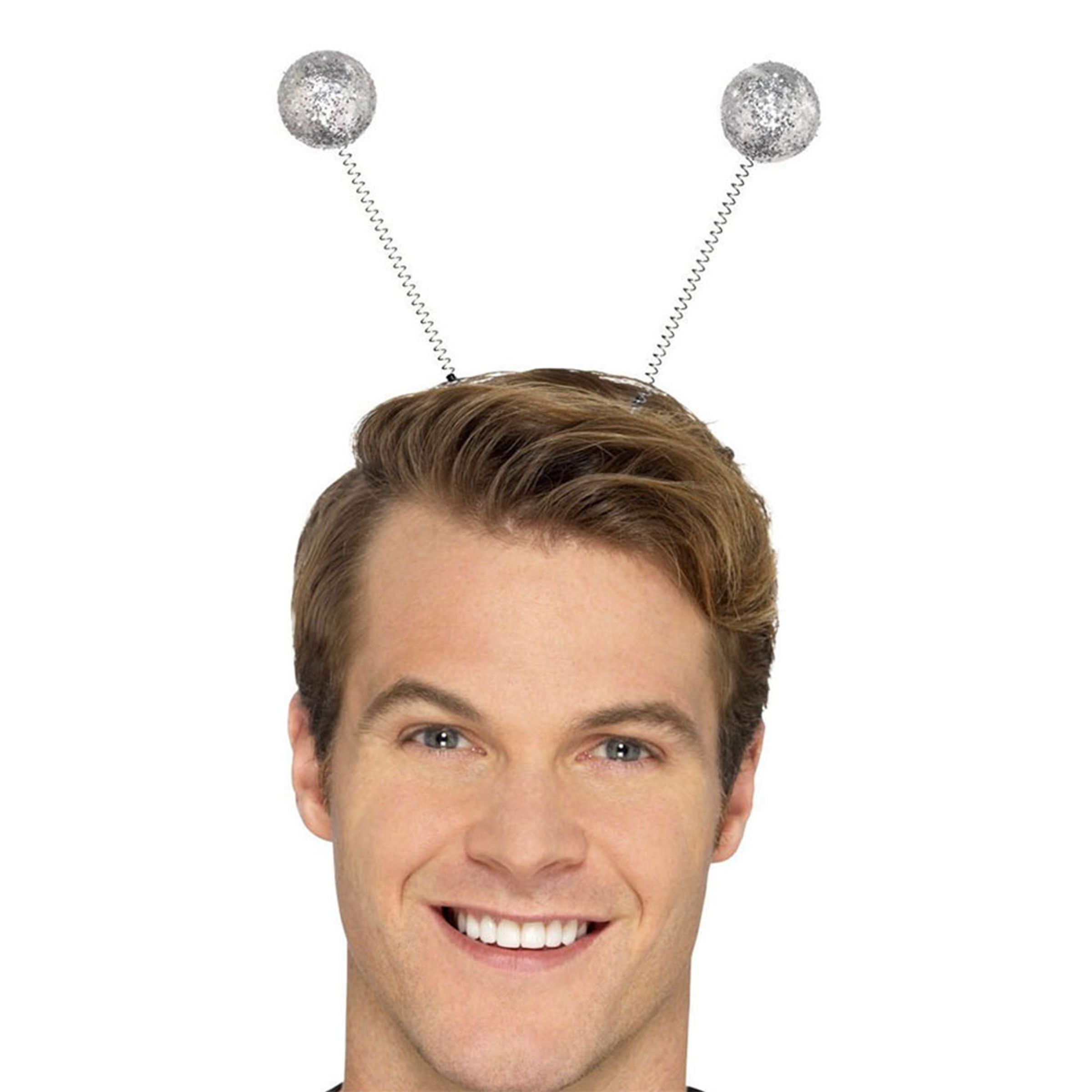 Bild föreställande produkten Boppers Glitterbollar Silver – One size