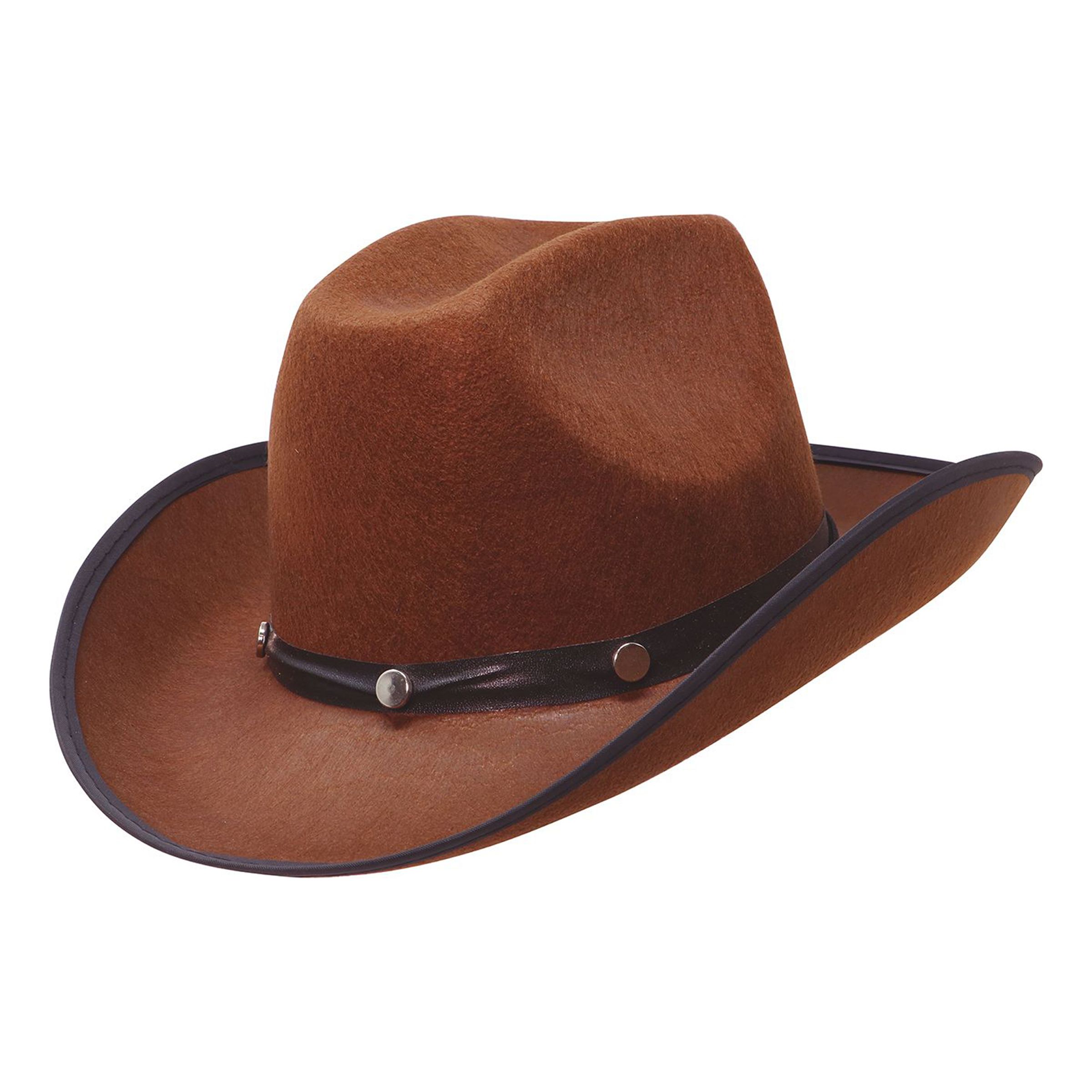 Bild föreställande produkten Brun Cowboyhatt – One size