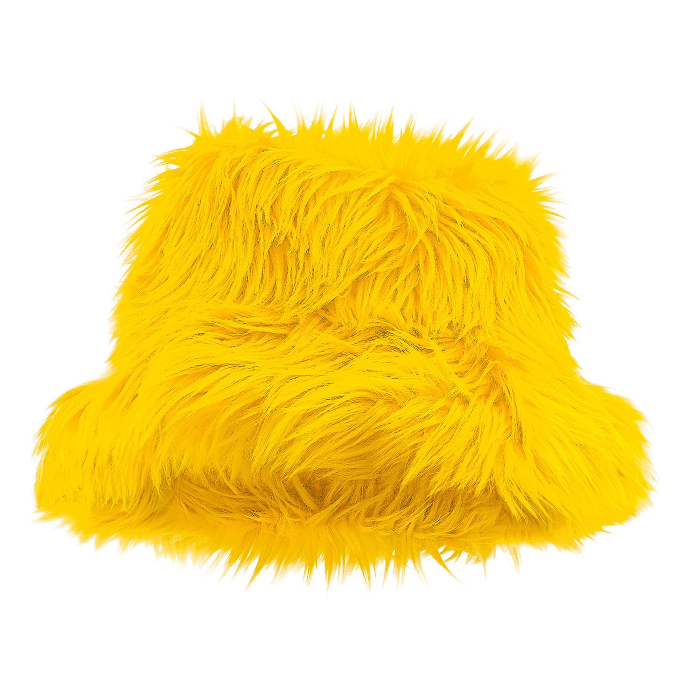 Bild föreställande produkten Bucket Hat Fluffig Gul – One size