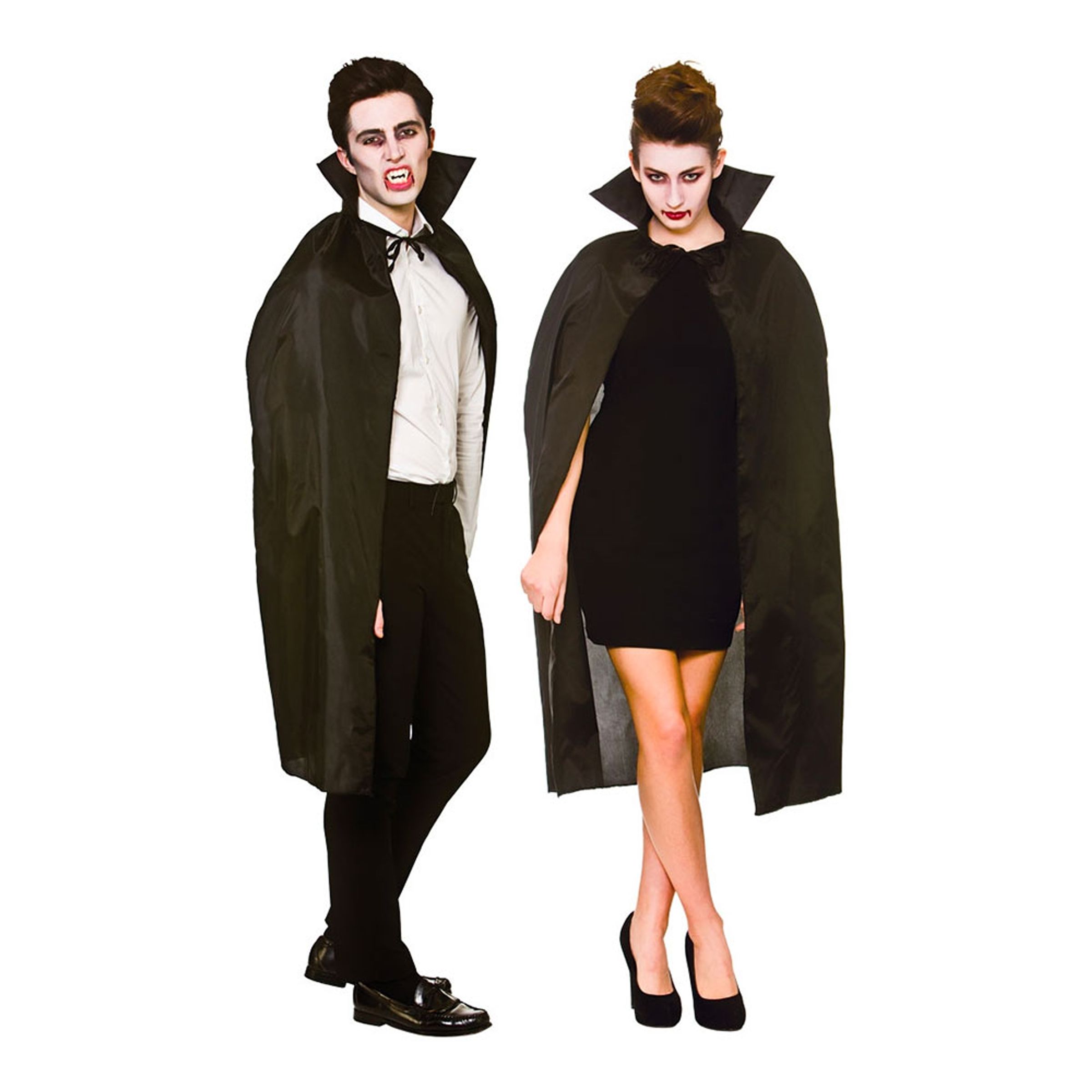 Bild föreställande produkten Cape med Krage Svart – One size