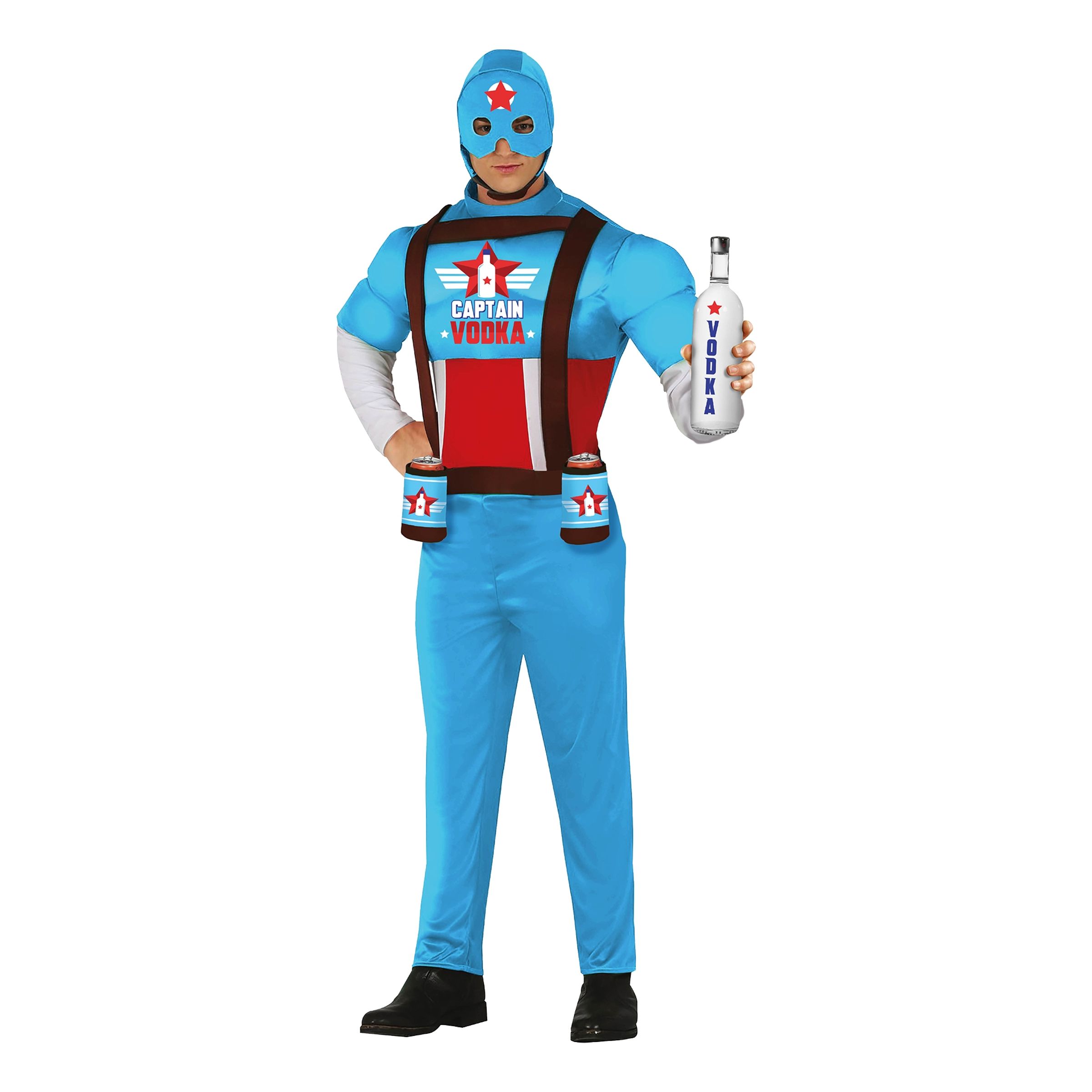 Bild föreställande produkten Captain Vodka Maskeraddräkt – Large