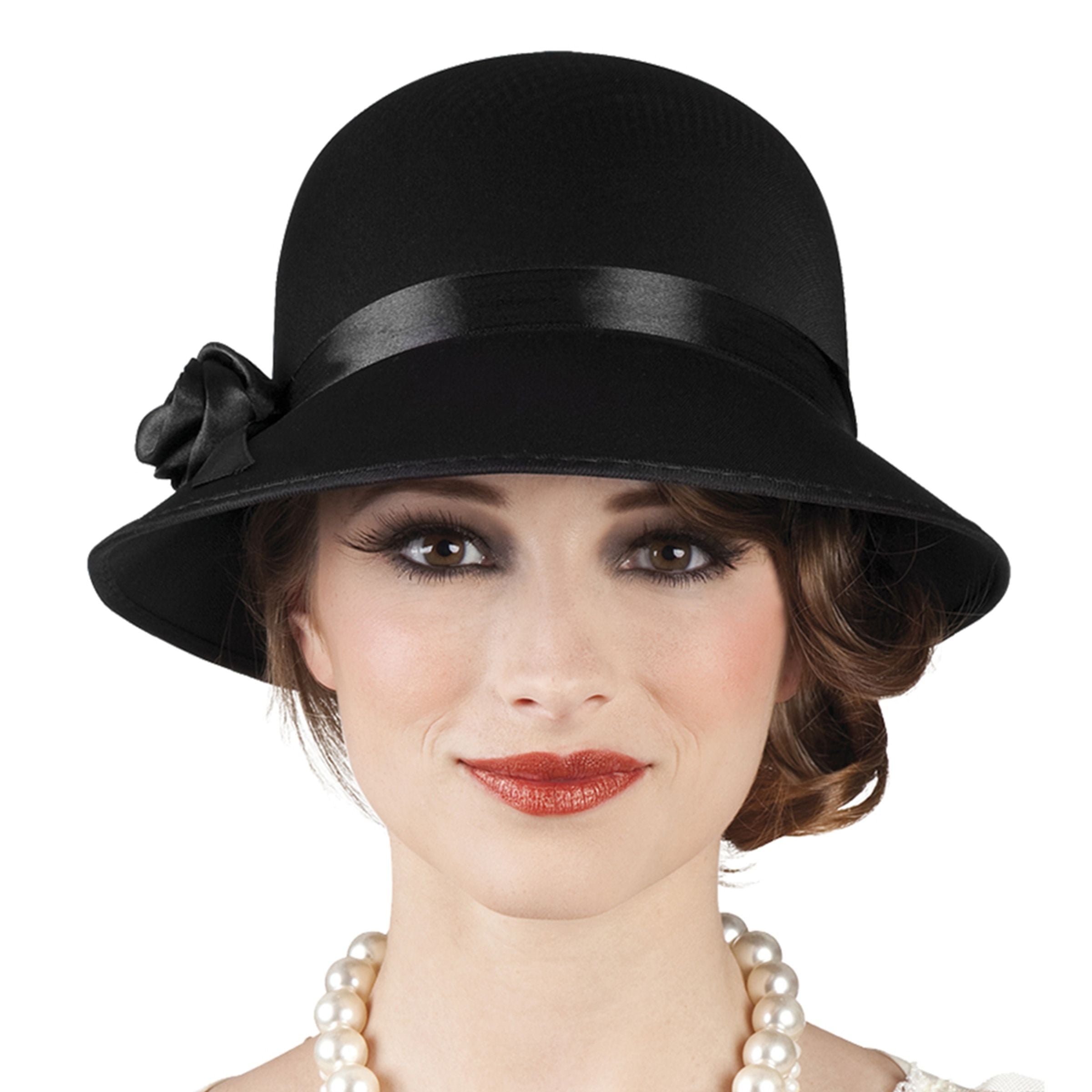 Bild föreställande produkten Charleston Svart Damhatt – One size