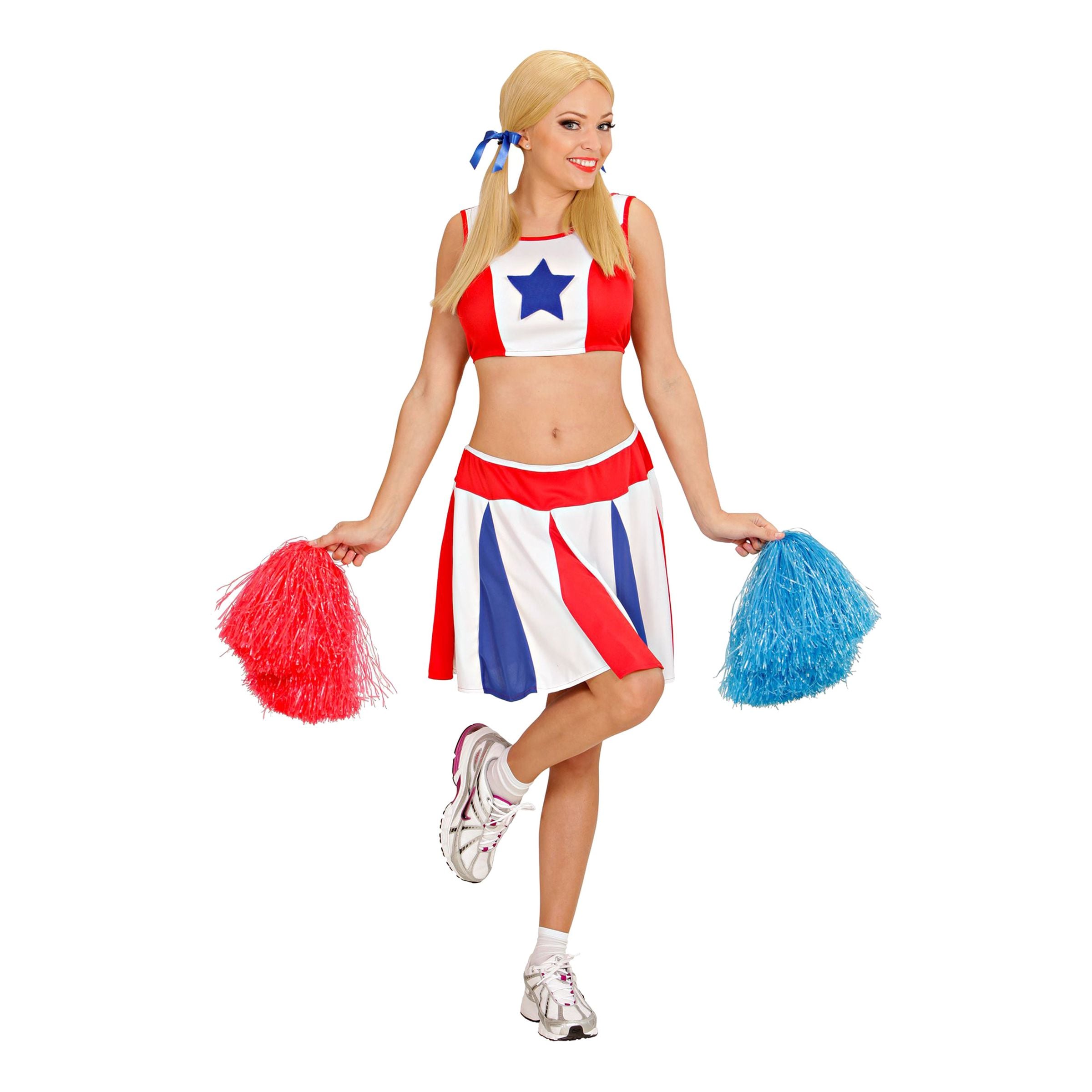 Bild föreställande produkten Cheerleader Maskeraddräkt – Small