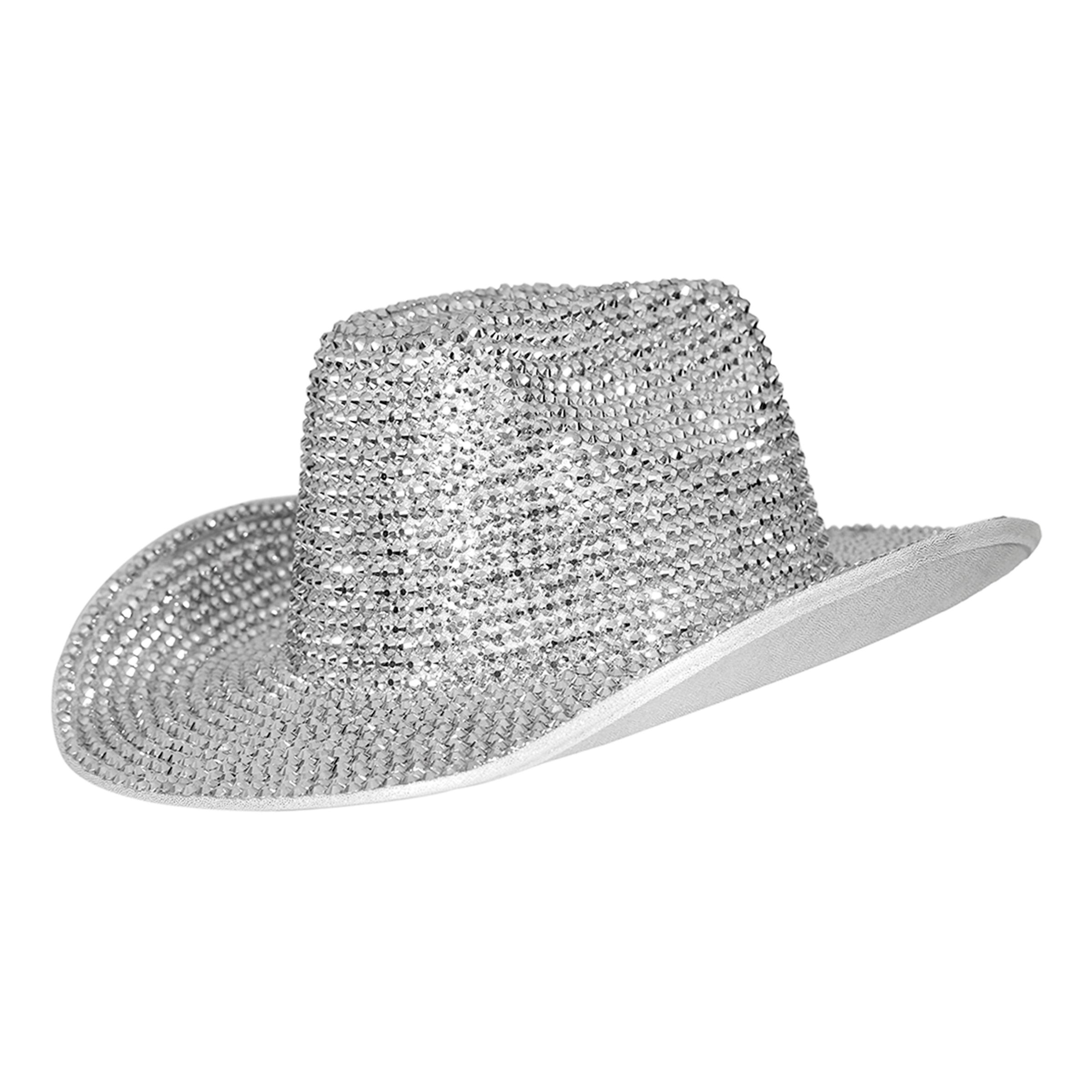 Bild föreställande produkten Cowboyhatt med Strass – One size