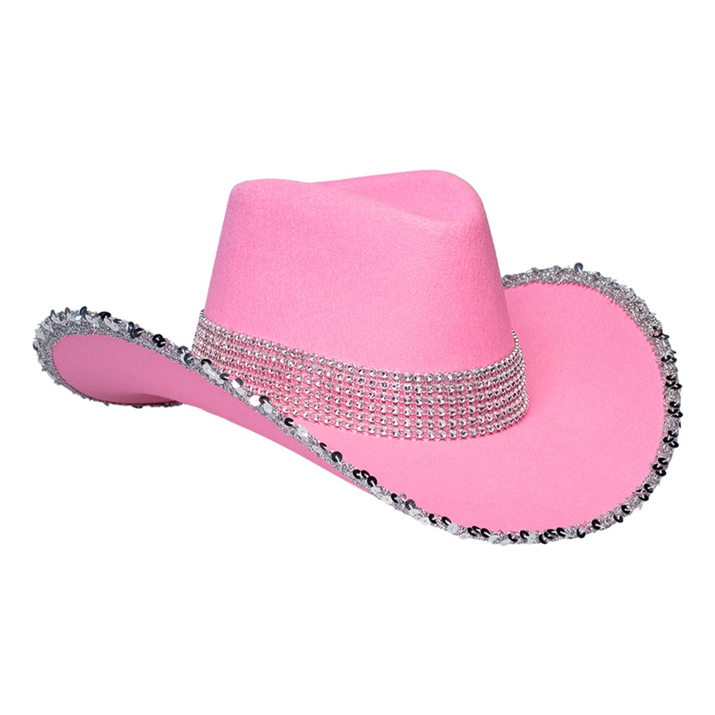 Bild föreställande produkten Cowboyhatt Rosa – One size