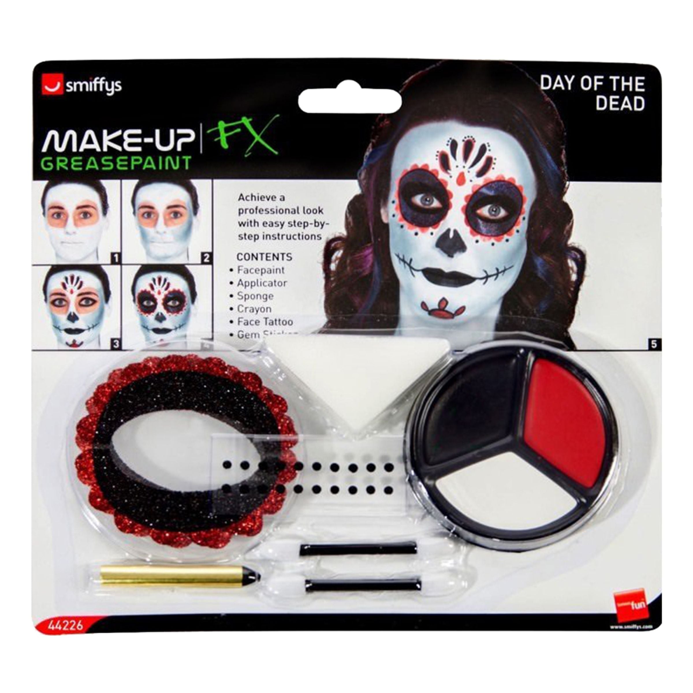 Bild föreställande produkten Day of the Dead Sminkset