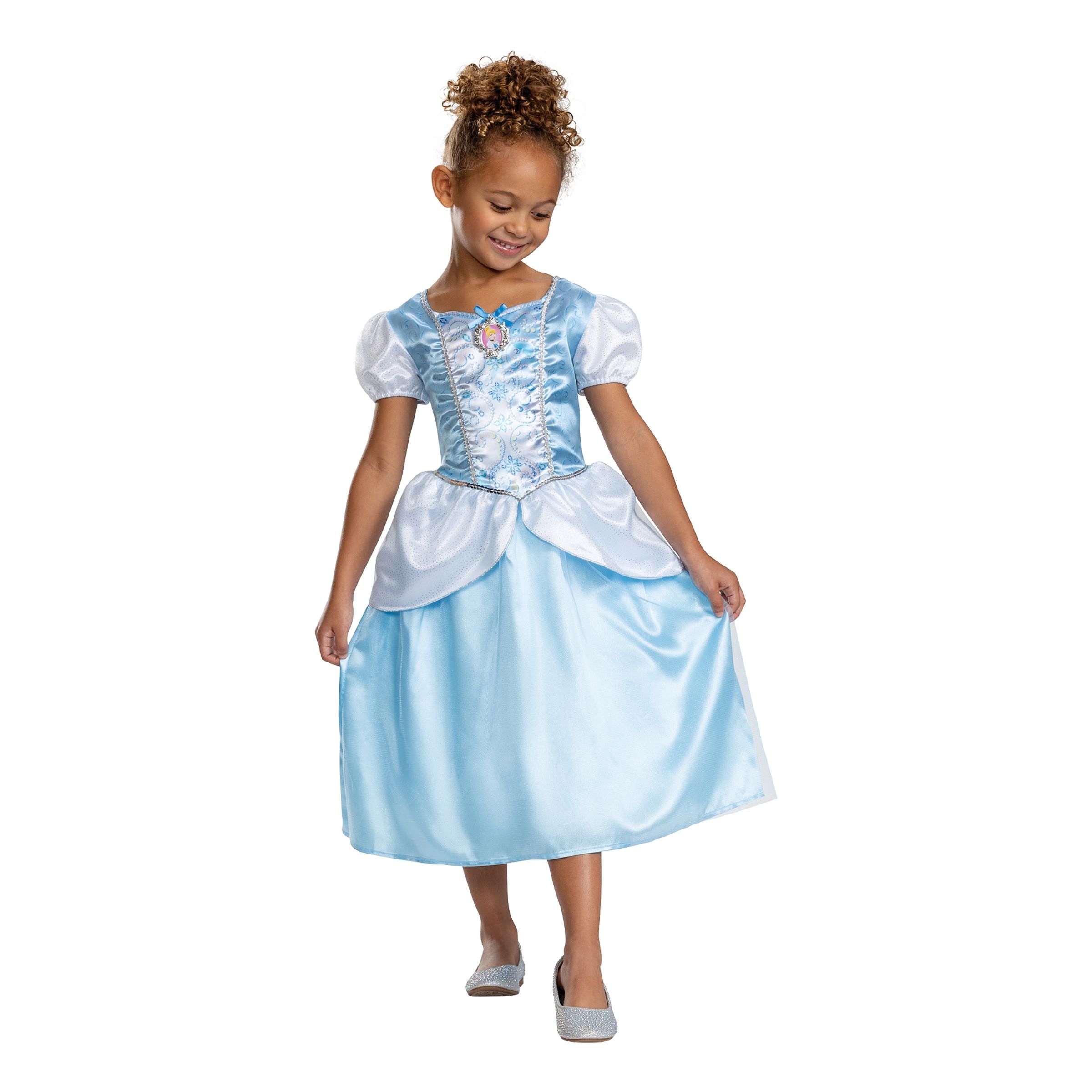 Bild föreställande produkten Disney Askungen Klänning Barn Maskeraddräkt – Small