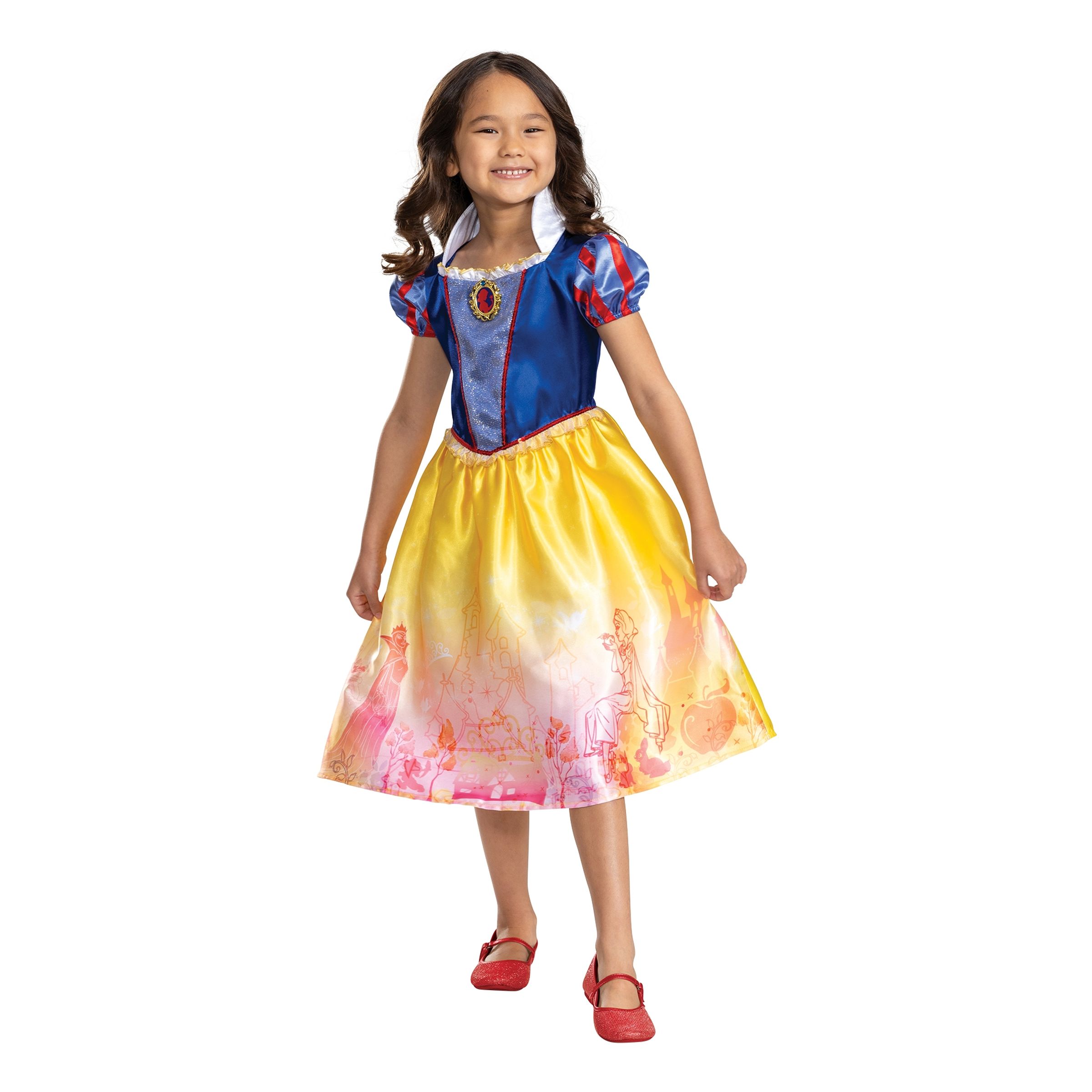 Bild föreställande produkten Disney Snövit Klänning Barn Maskeraddräkt – X-Small