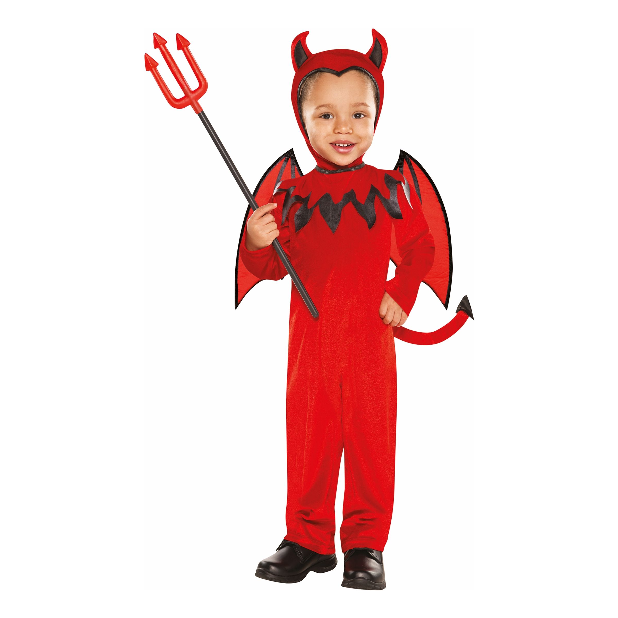 Bild föreställande produkten Djävul Jumpsuit Barn Maskeraddräkt – X-Small