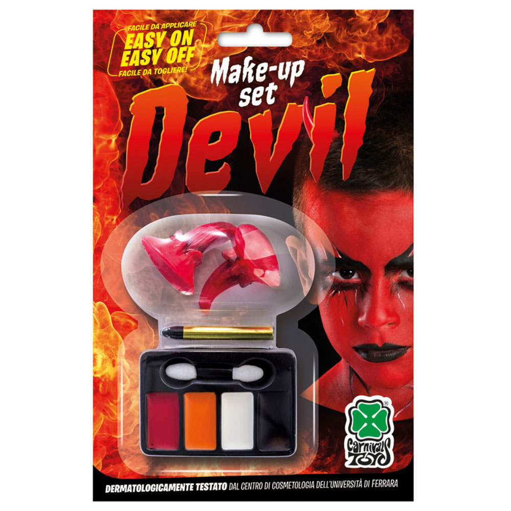 Bild föreställande produkten Djävul Sminkset med Horn