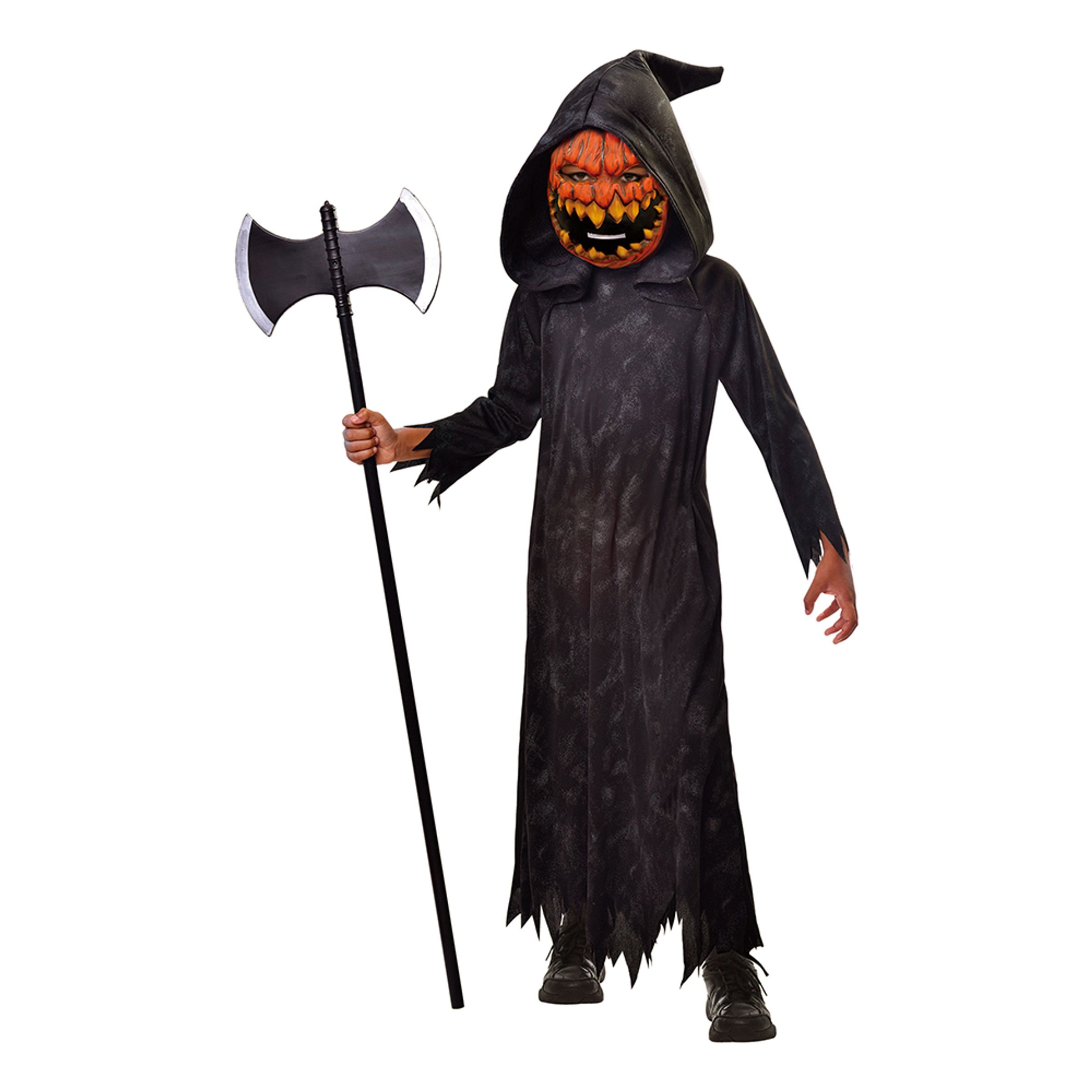 Bild föreställande produkten Dödens Pumpa Barn Maskeraddräkt – Medium