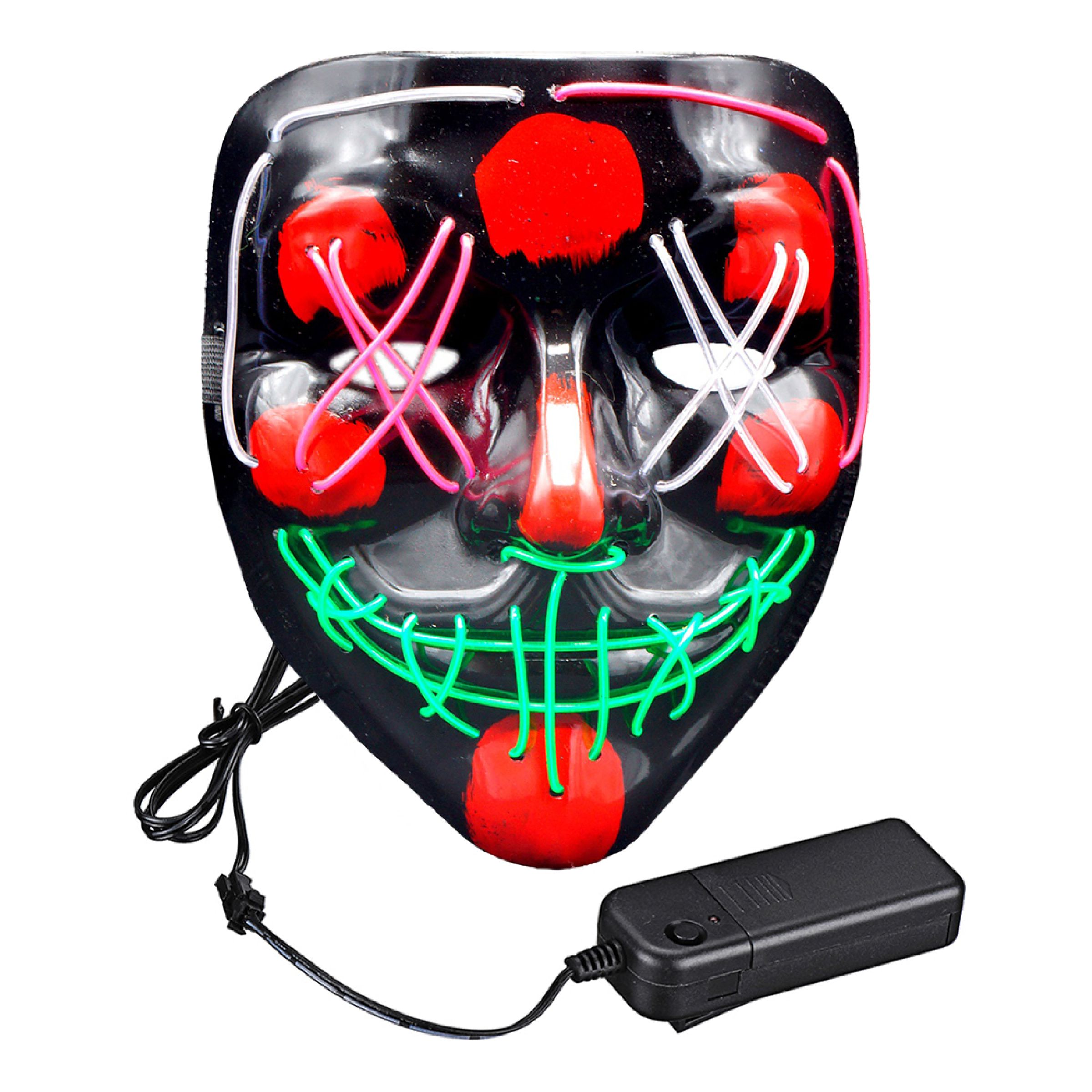 Bild föreställande produkten El Wire Purge LED Mask – Flerfärgad