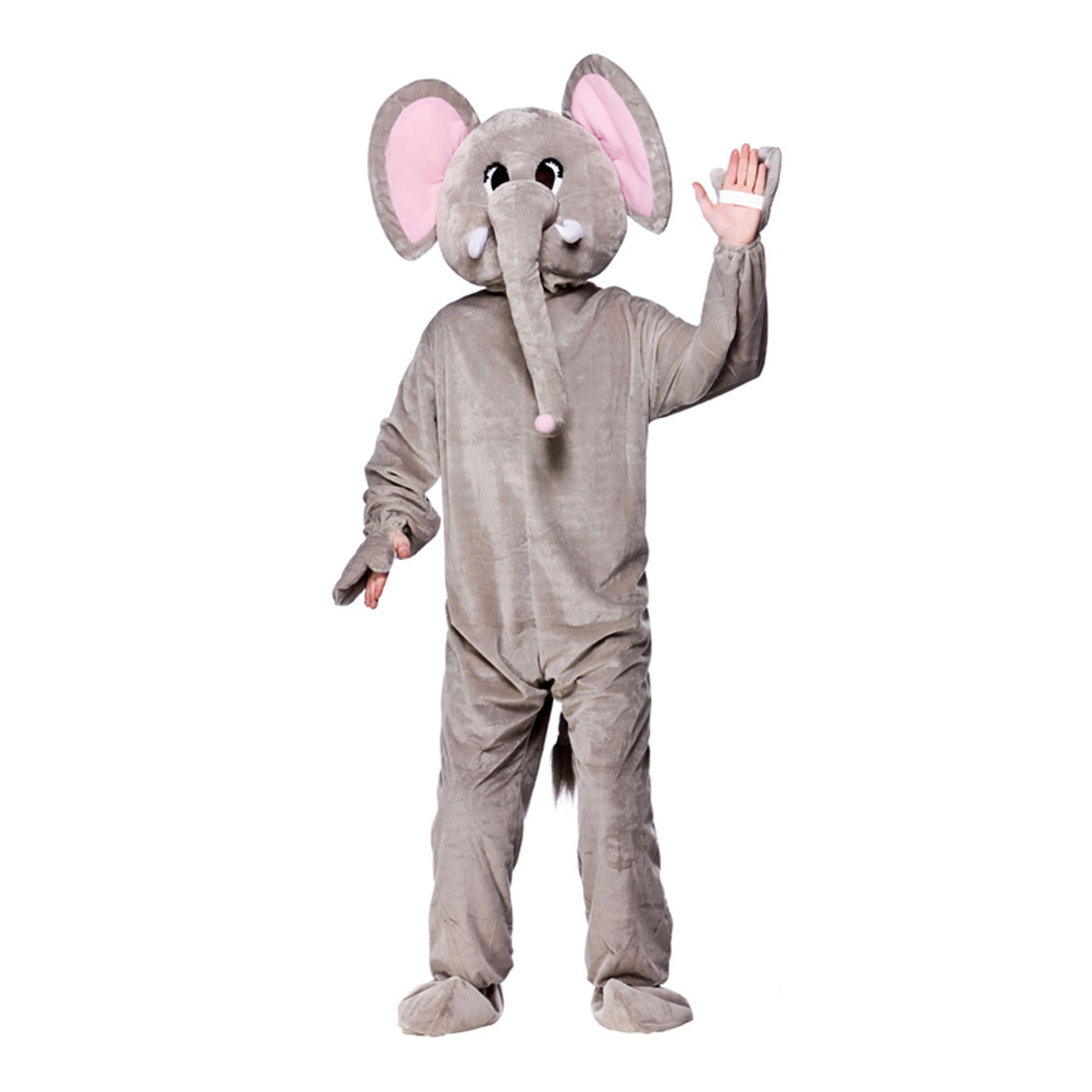 Bild föreställande produkten Elefant Maskot Maskeraddräkt – One size