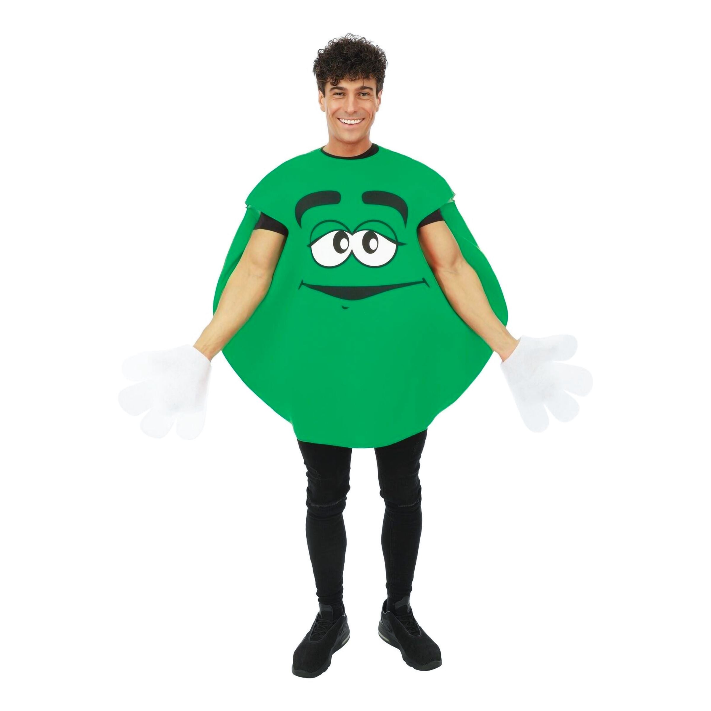 Bild föreställande produkten Chokladlins Grön Maskeraddräkt – One size