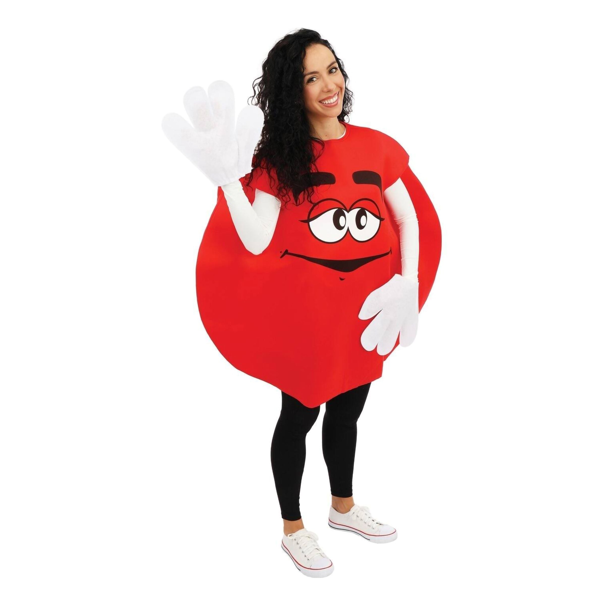 Bild föreställande produkten Chokladlins Röd Maskeraddräkt – One size